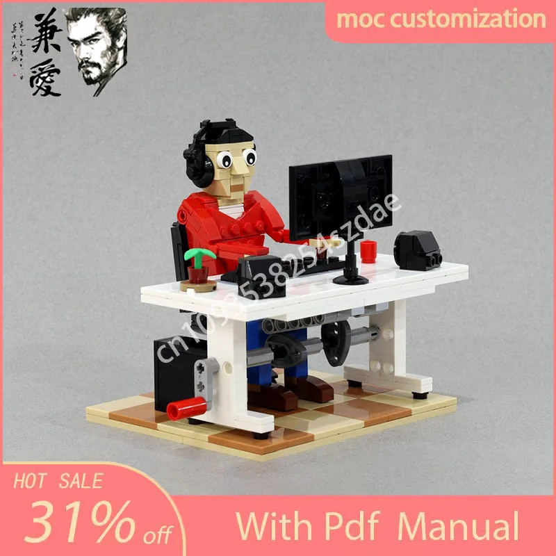 337 шт. MOC офисный работник, украшения, модель, строительные блоки, кирпичи, креативная сборка, развивающая игрушка, подарок на день рождения для детей
337 шт. MOC офисный работник, украшения, модель, строительные блоки, кирпичи, креативная сборка, развивающая игрушка, подарок на день рождения для детей