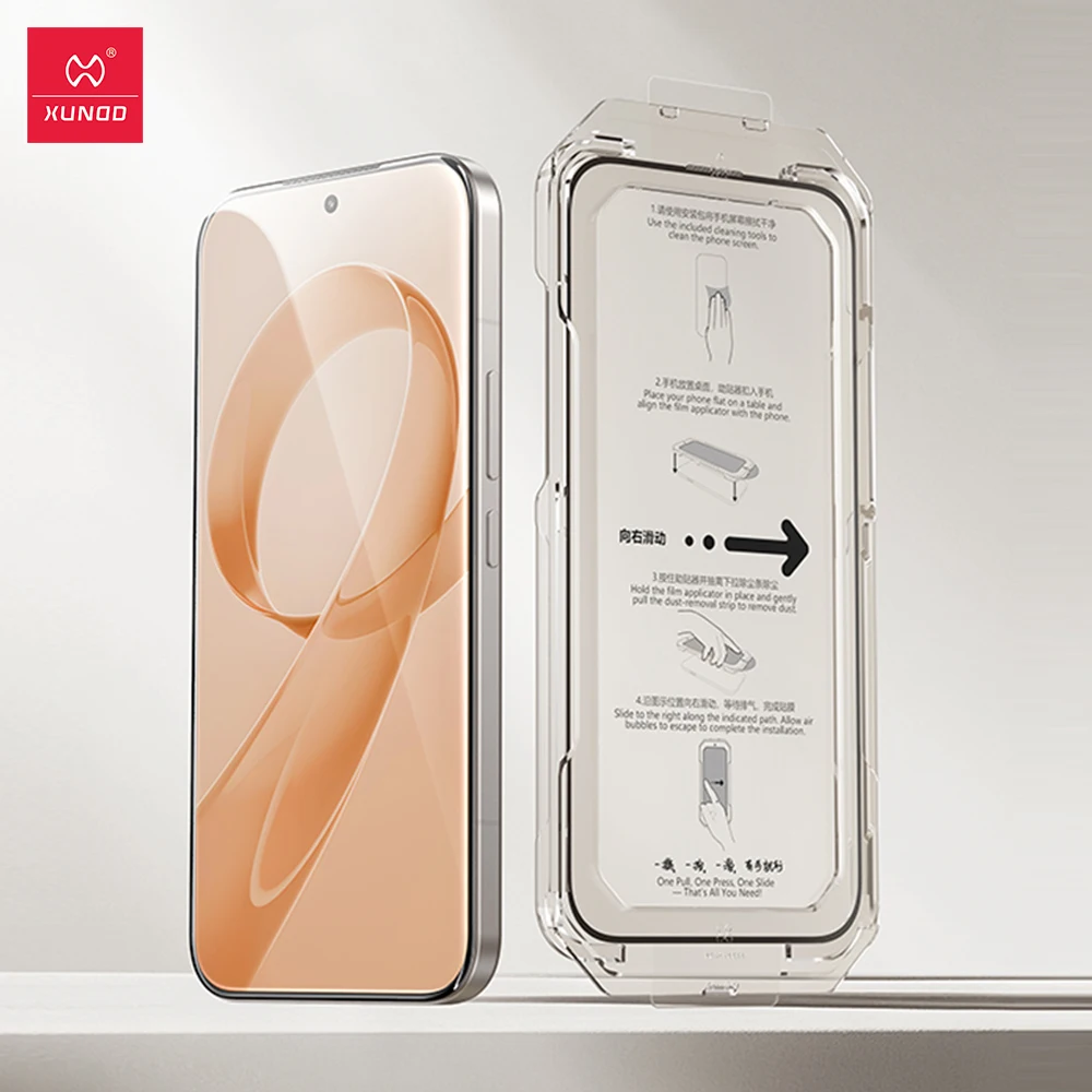 Xundd Screen Protector For Xiaomi POCO F8 Pro F8 Ultra Tempered Glass Easy Installation Dust Free Installation HD/Privacy 2.5D
Xundd Screen Protector For Xiaomi POCO F8 Pro F8 Ultra Tempered Glass Easy Installation Dust Free Installation HD/Privacy 2.5D