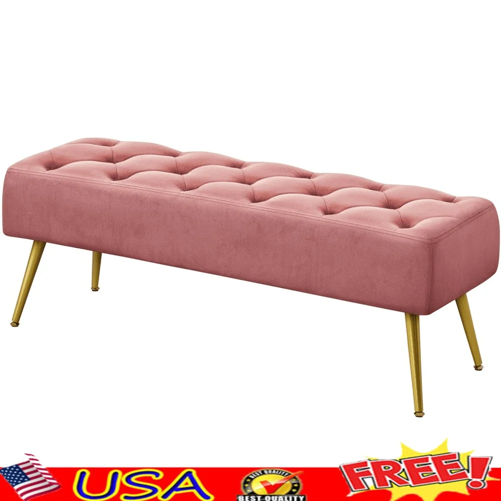 Modern Velvet Ottoman Footstool Bench Bedroom Adjustable Height Durable Padded Seat Multiuse Indoor Furniture 300lb Capacity
Modern Velvet Ottoman Footstool Bench Bedroom Adjustable Height Durable Padded Seat Multiuse Indoor Furniture 300lb Capacity