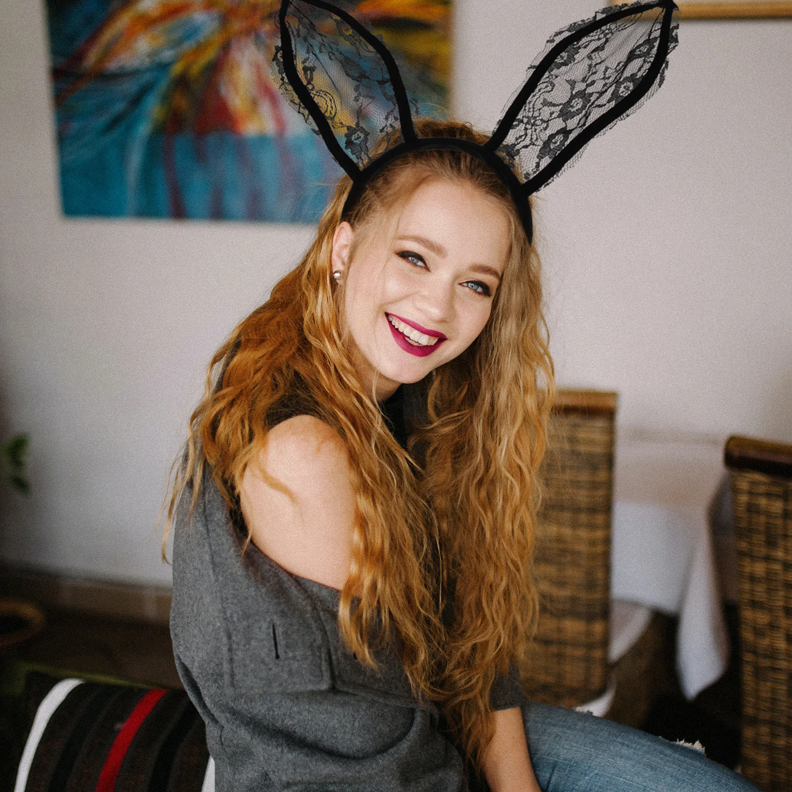 3pcs Rabbit Ear Hair Hoops Lace Bunny Headband Halloween Decorative Headdress Festival Costume Accessories for Party Masquerade
3pcs Rabbit Ear Hair Hoops Lace Bunny Headband Halloween Decorative Headdress Festival Costume Accessories for Party Masquerade