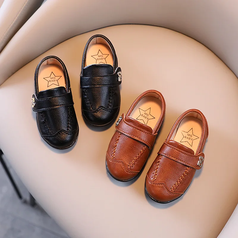 Britain Brown School Shoes for Children Soft Kids Fashion Leather Shoes Retro Boys Dress Shoes Round-toe PU Boys Shoes for Party
Britain Brown School Shoes for Children Soft Kids Fashion Leather Shoes Retro Boys Dress Shoes Round-toe PU Boys Shoes for Party
