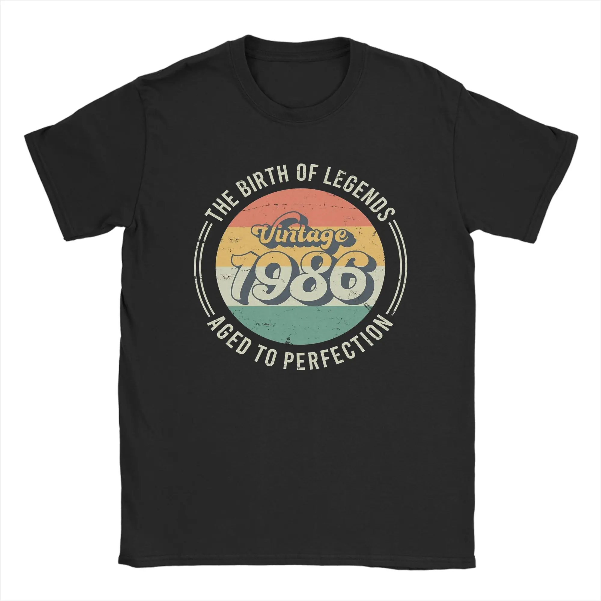 Vintage T Shirt Summer Vintage 1986 40th Birthday The Birth Of Legends Novelty T-Shirts Cotton Tee Shirt for Men Design Tees
Vintage T Shirt Summer Vintage 1986 40th Birthday The Birth Of Legends Novelty T-Shirts Cotton Tee Shirt for Men Design Tees