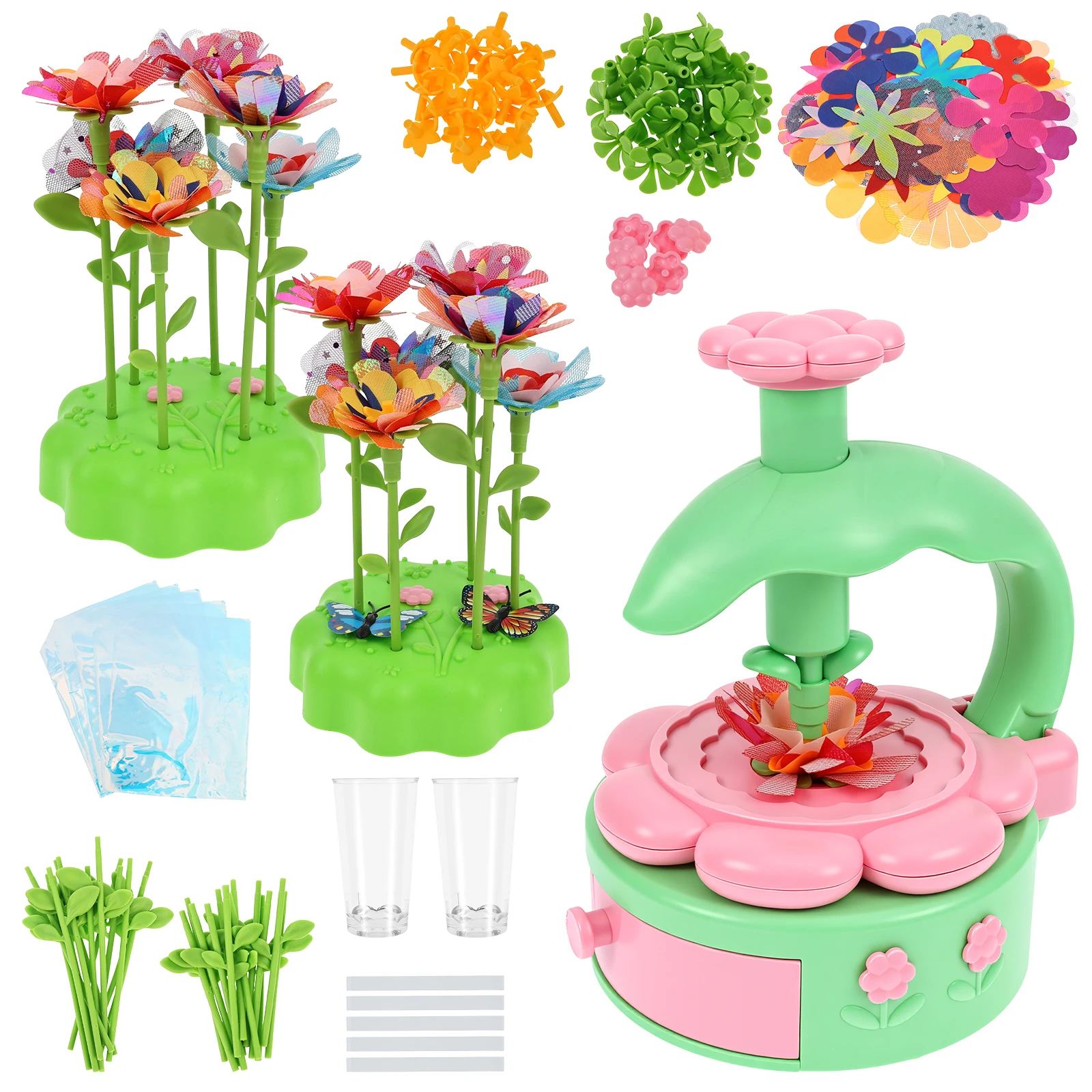 1Set DIY Fabric Flower Bouquet Toys Creative Flower Bouquet Craft Kit DIY Hand Embossing Machine Toy Arts and Craft Activity Kit
1Set DIY Fabric Flower Bouquet Toys Creative Flower Bouquet Craft Kit DIY Hand Embossing Machine Toy Arts and Craft Activity Kit