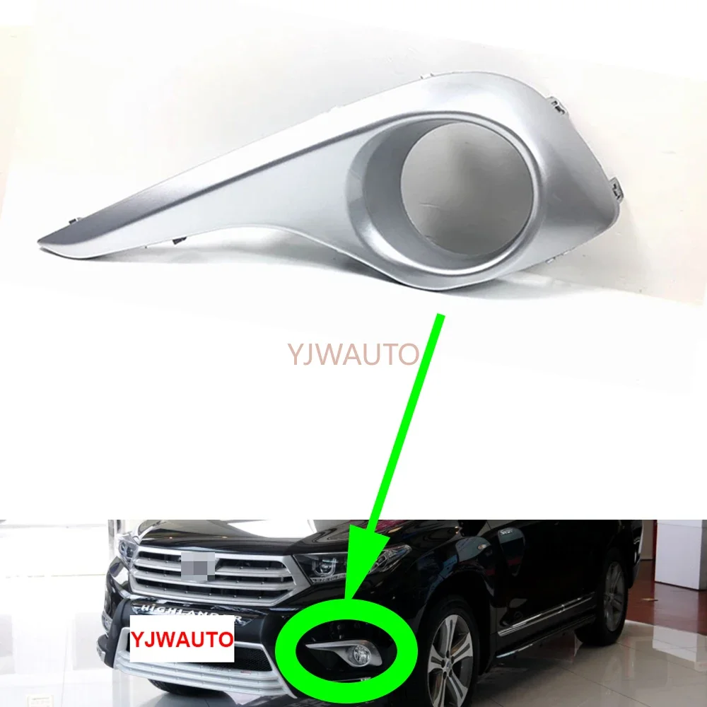 For Toyota Highlander 2012~2014 Foglight Cover Car Fog Lamp Shell Vent Replacement Auto Front Bumper Grille Driving Lamp Cover
For Toyota Highlander 2012~2014 Foglight Cover Car Fog Lamp Shell Vent Replacement Auto Front Bumper Grille Driving Lamp Cover