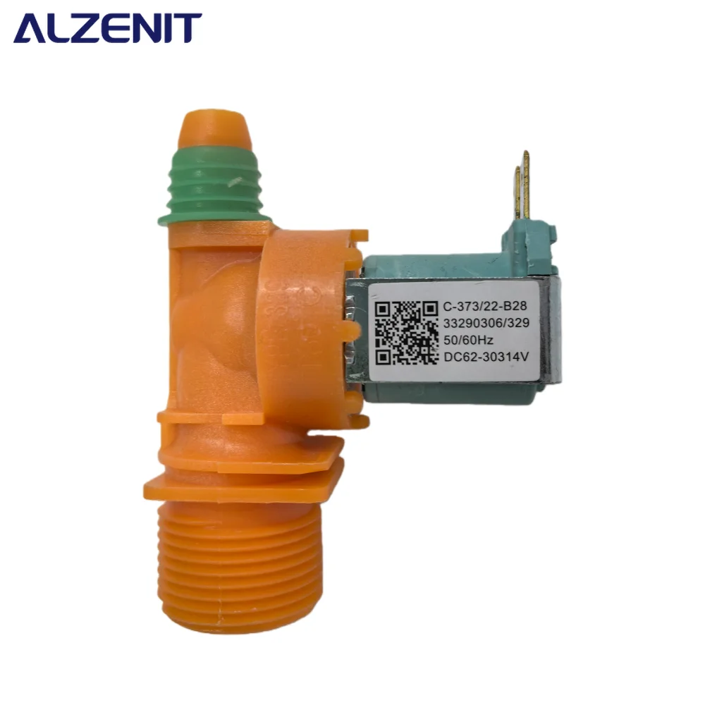 Новый электрический соленоидный клапан подачи воды DC62-30314V 120В 60Гц для автоматических стиральных машин, запчасти для стиральных машин
Новый электрический соленоидный клапан подачи воды DC62-30314V 120В 60Гц для автоматических стиральных машин, запчасти для стиральных машин