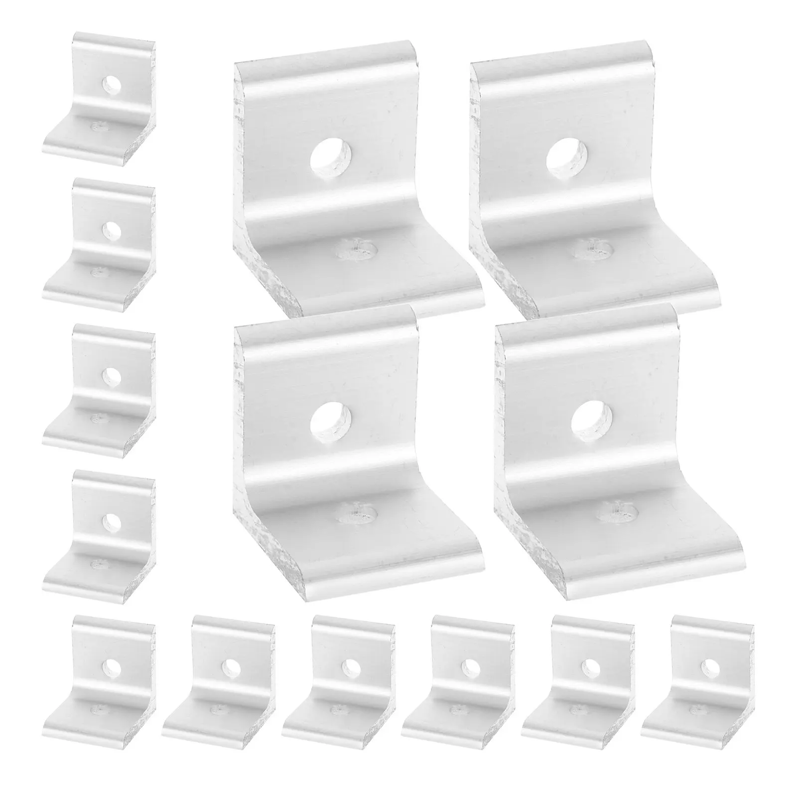 25Pcs Oxidized Aluminum L Shape Vertical Angle Bracket for Aluminum Extrusion Profiles Heavy Duty Industrial DIY Construction
25Pcs Oxidized Aluminum L Shape Vertical Angle Bracket for Aluminum Extrusion Profiles Heavy Duty Industrial DIY Construction