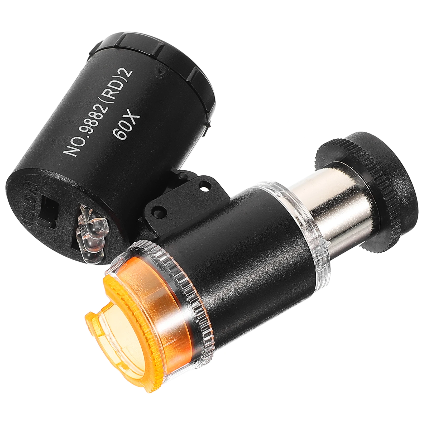 Fluorescent Silver 60X Magnification Microscope Portable Handheld Mini Microscope For Coin Jewelry Textile Printing Evaluation
Fluorescent Silver 60X Magnification Microscope Portable Handheld Mini Microscope For Coin Jewelry Textile Printing Evaluation