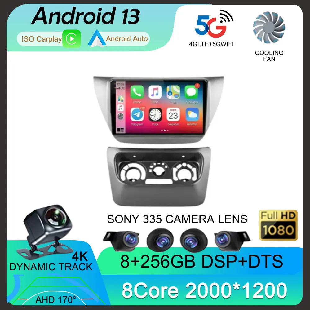 Android 13 Car Radio For Mitsubishi Lancer 9 CS 2000 - 2010 Multimedia Video Player Navigation GPS 4G Carplay Stereo 2 Din
Android 13 Car Radio For Mitsubishi Lancer 9 CS 2000 - 2010 Multimedia Video Player Navigation GPS 4G Carplay Stereo 2 Din