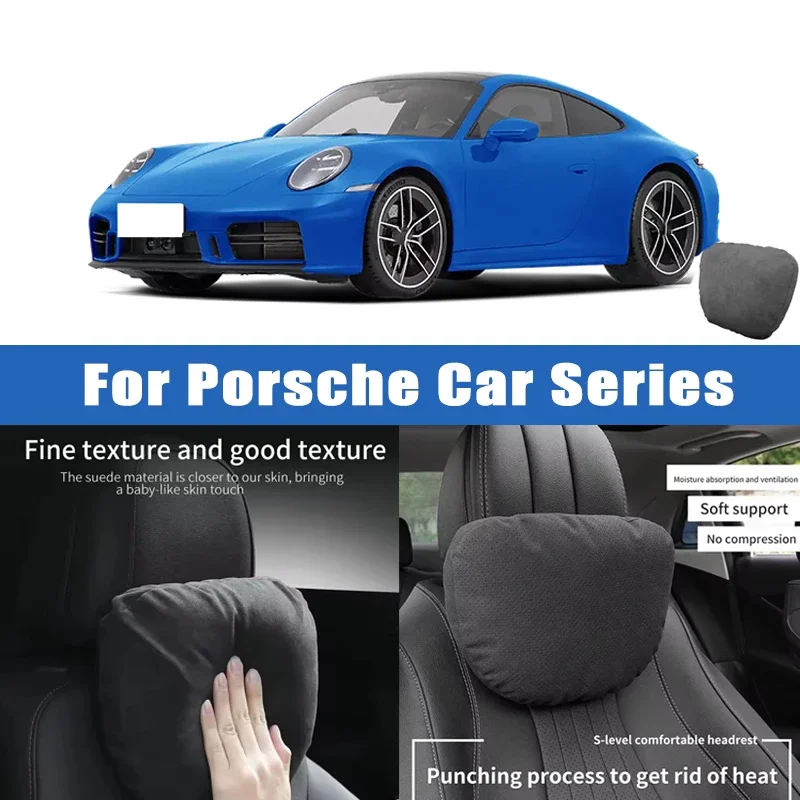 Top Quality Car Headrest Neck Support Seat Soft Neck Pillow Breathable For Porsche Cayenne Macan 718 911 Panamera Taycan Boxster
Top Quality Car Headrest Neck Support Seat Soft Neck Pillow Breathable For Porsche Cayenne Macan 718 911 Panamera Taycan Boxster