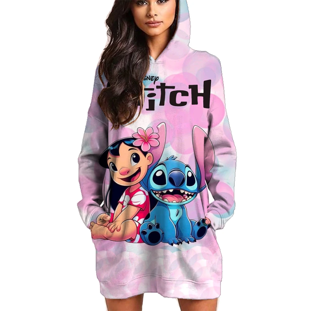 2024 New Disney Stitch print Hoodie Dress Sweater Fashion Disney Dress Sweatshirt Dress 3d Allover Printed Hoodie for Women
2024 New Disney Stitch print Hoodie Dress Sweater Fashion Disney Dress Sweatshirt Dress 3d Allover Printed Hoodie for Women