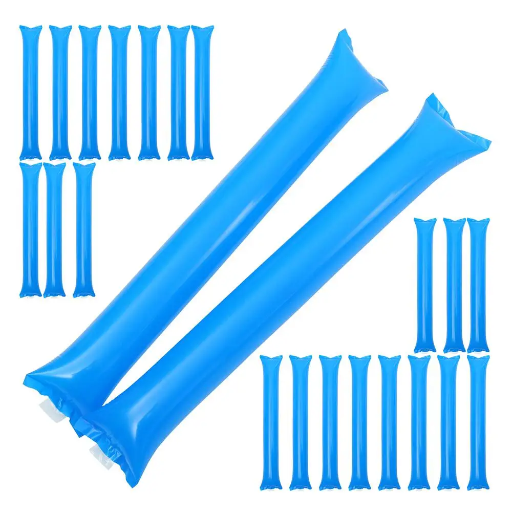 50pcs Inflatable Cheering Sticks Blue Sports Events Cheerleading Stick Lightweight Portable Safe PE Material
50pcs Inflatable Cheering Sticks Blue Sports Events Cheerleading Stick Lightweight Portable Safe PE Material
