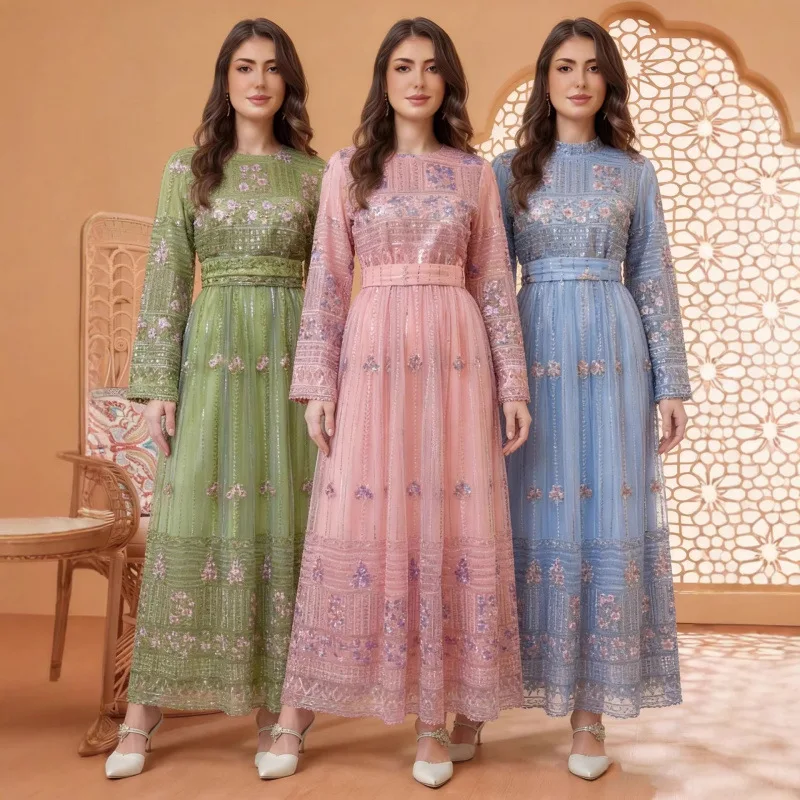 Dress Abaya Women Eid Muslim Dubai Long Robe Party Dresses Sashes Abayas Kaftan Islam Jalabiya Ramadan Morocco Vestidos 2026
Dress Abaya Women Eid Muslim Dubai Long Robe Party Dresses Sashes Abayas Kaftan Islam Jalabiya Ramadan Morocco Vestidos 2026