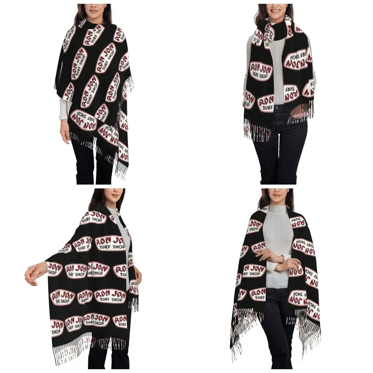 Ron Jon Surf Shop Шарф Шарфы с кисточками Женские мягкие теплые шали и накидки Большая осенне-зимняя шаль
Ron Jon Surf Shop Шарф Шарфы с кисточками Женские мягкие теплые шали и накидки Большая осенне-зимняя шаль