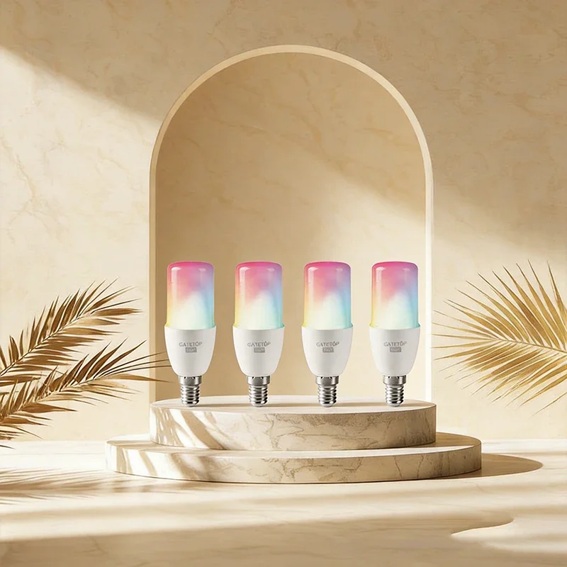 1-10PCS T37 E14 Wifi Led Bulb Smart RGB Tuya Light 6W CW WW Candle Lamp with Alexa Google Home Yandex Alice Smartthings
1-10PCS T37 E14 Wifi Led Bulb Smart RGB Tuya Light 6W CW WW Candle Lamp with Alexa Google Home Yandex Alice Smartthings