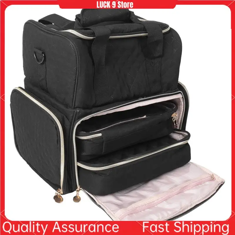 Nail Polish Organizer Holds 24 Bottles Removable Bags And Tools Storage Pockets-AB52
Nail Polish Organizer Holds 24 Bottles Removable Bags And Tools Storage Pockets-AB52