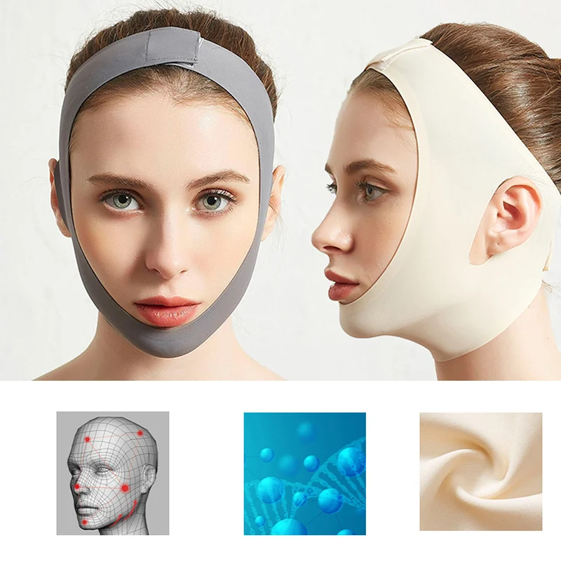 Facial V-Shape Facial Slimming Bandage Loosen Lift Band Shape Lift Reduce Double Chin Facial Slimming Band Facial Massage Tool
Facial V-Shape Facial Slimming Bandage Loosen Lift Band Shape Lift Reduce Double Chin Facial Slimming Band Facial Massage Tool
