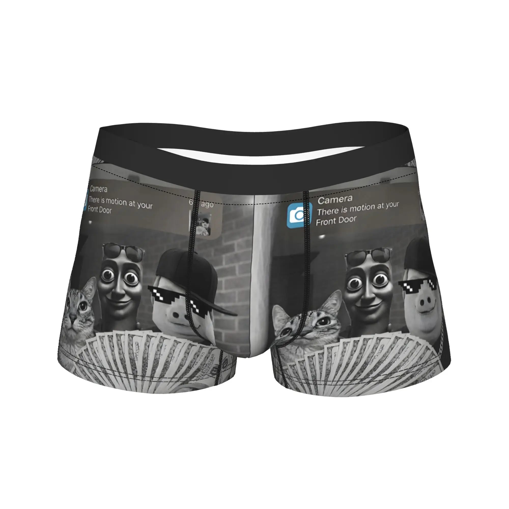 Funny Tung Tung Tung Sahur John Pork and Cat Meme Brainrot Underwear Customs Trunk Hot Sale Men Panties Comfortable Shorts
Funny Tung Tung Tung Sahur John Pork and Cat Meme Brainrot Underwear Customs Trunk Hot Sale Men Panties Comfortable Shorts