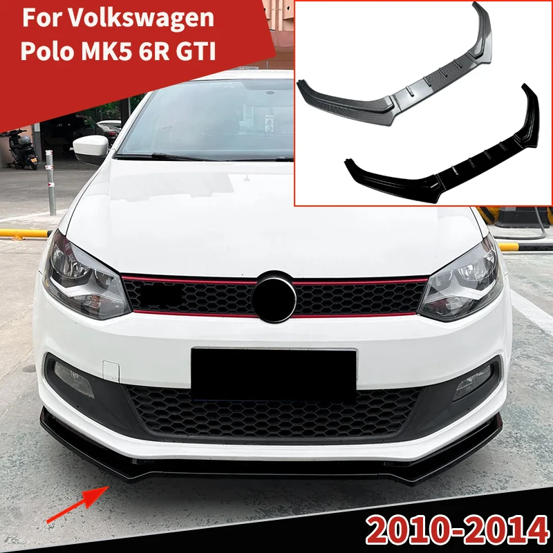 For Volkswagen Polo MK5 6R GTI 2010-2014 Car Front Bumper Lip Lower Shovel Spoiler Splitter Diffuser Body Kits Tuning Decoration
For Volkswagen Polo MK5 6R GTI 2010-2014 Car Front Bumper Lip Lower Shovel Spoiler Splitter Diffuser Body Kits Tuning Decoration