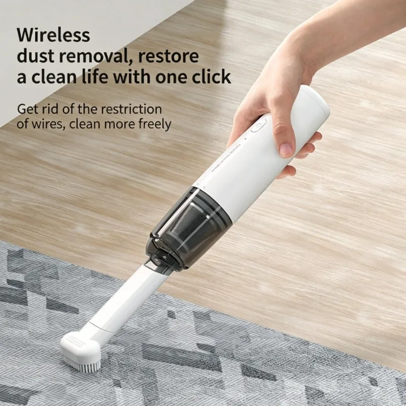 Mini Portable Car Vacuum Cleaner, Dual Use for Car & Home, High Power Wireless Charging Handheld Auto Vacuum with Strong Suction
Mini Portable Car Vacuum Cleaner, Dual Use for Car & Home, High Power Wireless Charging Handheld Auto Vacuum with Strong Suction