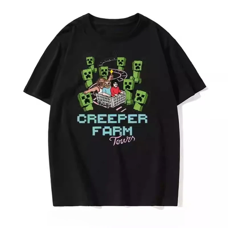 MC Big Movie Peripheral Мужские и женские футболки Coolie Fear Farm Периферийные устройства Летняя детская одежда с короткими рукавами
MC Big Movie Peripheral Мужские и женские футболки Coolie Fear Farm Периферийные устройства Летняя детская одежда с короткими рукавами