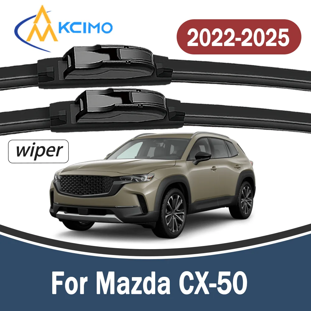 2Pcs Premium Beam Front Windshield Wiper Blades For Mazda CX-50 2022-2025 Heavy Duty Rustproof Easy Mount Auto Wiper Set
2Pcs Premium Beam Front Windshield Wiper Blades For Mazda CX-50 2022-2025 Heavy Duty Rustproof Easy Mount Auto Wiper Set