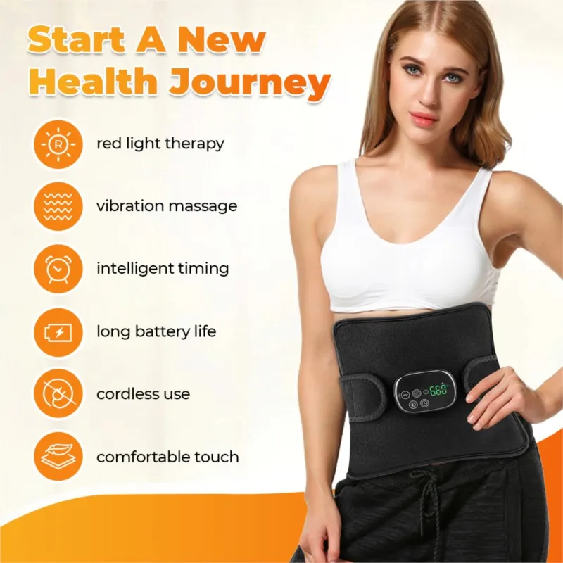 Pad Re Light Heating Vibration Massager for Back and Waist Thermal Leg Knee Joint Support Brace Wireless
Pad Re Light Heating Vibration Massager for Back and Waist Thermal Leg Knee Joint Support Brace Wireless