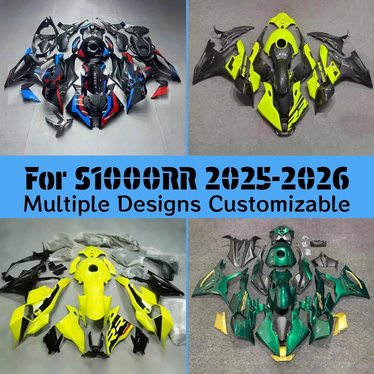 For BMW S1000RR 2025 2026 Aftermarket Fairing Kit S 1000RR 25 26 ABS Injection Motorcycle Parts Fairings
For BMW S1000RR 2025 2026 Aftermarket Fairing Kit S 1000RR 25 26 ABS Injection Motorcycle Parts Fairings