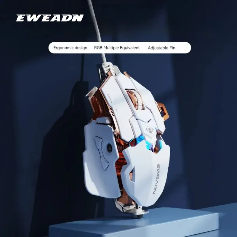 EWEADN G5/MK500 Wired Mouse Silent Mouse Full Key Macro Programming CSGO E-Sports Gaming Mouse PC Gamer Laptop Accessories Gift
EWEADN G5/MK500 Wired Mouse Silent Mouse Full Key Macro Programming CSGO E-Sports Gaming Mouse PC Gamer Laptop Accessories Gift