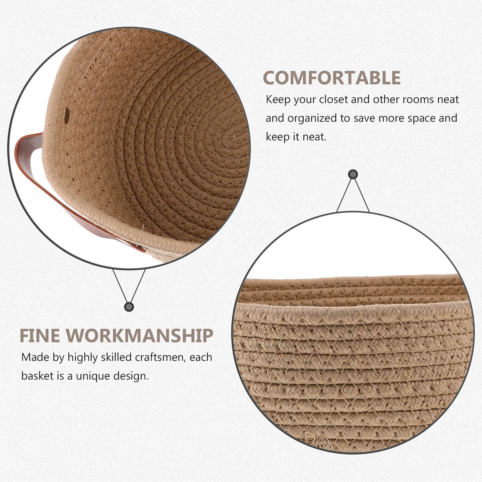 Cotton Rope Storage Basket White H Bathroom Toiletry Dog Cat Toy Cotton Rope Storage Basket Container
Cotton Rope Storage Basket White H Bathroom Toiletry Dog Cat Toy Cotton Rope Storage Basket Container