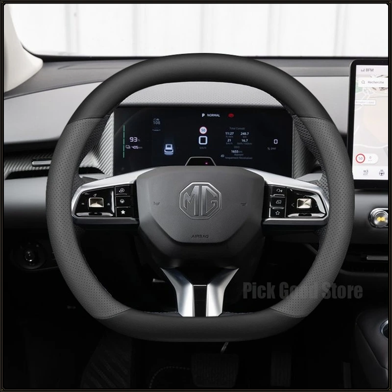 Double D Car Steering Wheel Cover for MG ZS EHS EV ES5 EZS 2025 2026 Ultra thin anti slip car modification interior Accessories
Double D Car Steering Wheel Cover for MG ZS EHS EV ES5 EZS 2025 2026 Ultra thin anti slip car modification interior Accessories