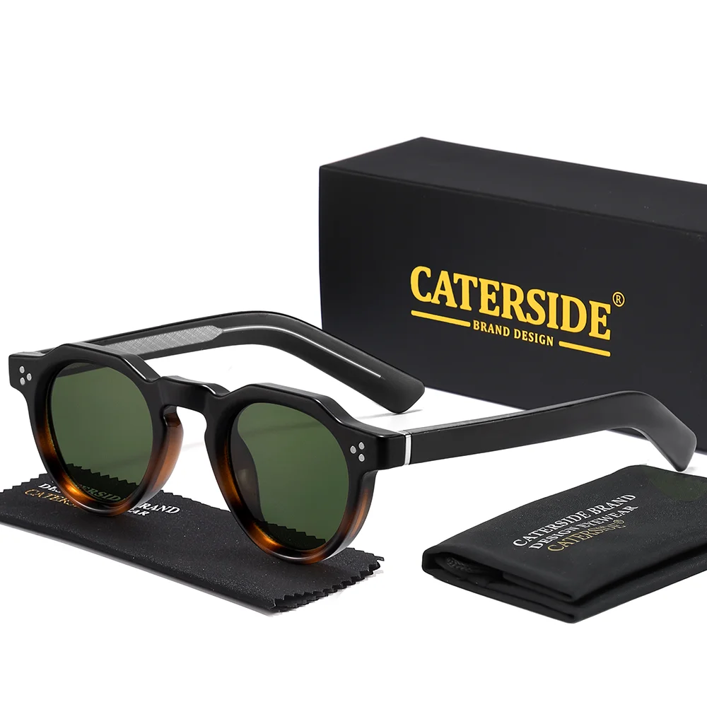 Солнцезащитные очки CATERSIDE в стиле ретро, круглые, мужские и женские, высококачественные, толстостенные, для активного отдыха, путешествий, бизнеса, вождения, декоративные, с защитой от УФ-излучения UV400
Солнцезащитные очки CATERSIDE в стиле ретро, круглые, мужские и женские, высококачественные, толстостенные, для активного отдыха, путешествий, бизнеса, вождения, декоративные, с защитой от УФ-излучения UV400