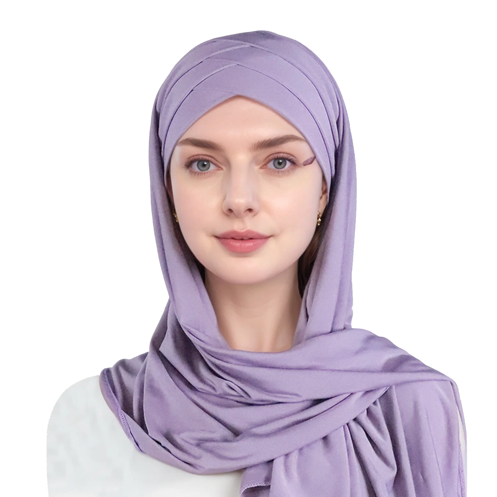 Jersey Instant Hijab Forehead Cross Scarf Muslim Women Headscarf Wrap Shawls Amira Islam Khimar Ramadan Scarves Turban Turbante
Jersey Instant Hijab Forehead Cross Scarf Muslim Women Headscarf Wrap Shawls Amira Islam Khimar Ramadan Scarves Turban Turbante