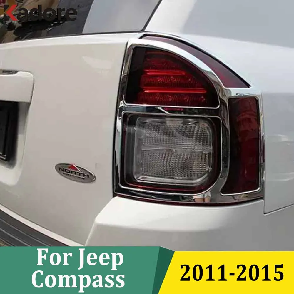 For Jeep Compass 2011 2012 2013 2014 2015 Chrome Rear Tail Lamp Shade Cover Trim Taillight Lamp Hood Styling Car Accessories
For Jeep Compass 2011 2012 2013 2014 2015 Chrome Rear Tail Lamp Shade Cover Trim Taillight Lamp Hood Styling Car Accessories