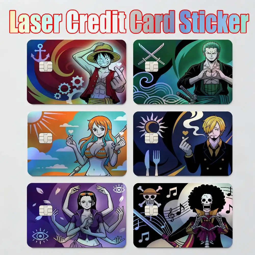 stickers moto stickers ONE PIECE LUFFY ZORO SANJI ACE NAMI Laser Reflective Card Skin Sticker For Debit Credit Card
stickers moto stickers ONE PIECE LUFFY ZORO SANJI ACE NAMI Laser Reflective Card Skin Sticker For Debit Credit Card
