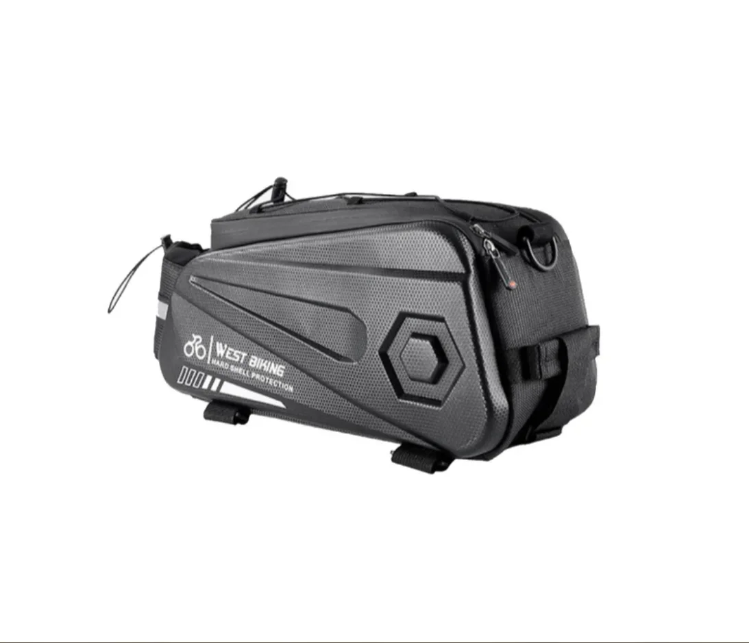 Cyrusher Hard Shell Bike Pannier Waterproof Large Capacity Bicycle Bag Bike Accessories Portable Shoulder Bag with Silky Zipper
Cyrusher Hard Shell Bike Pannier Waterproof Large Capacity Bicycle Bag Bike Accessories Portable Shoulder Bag with Silky Zipper