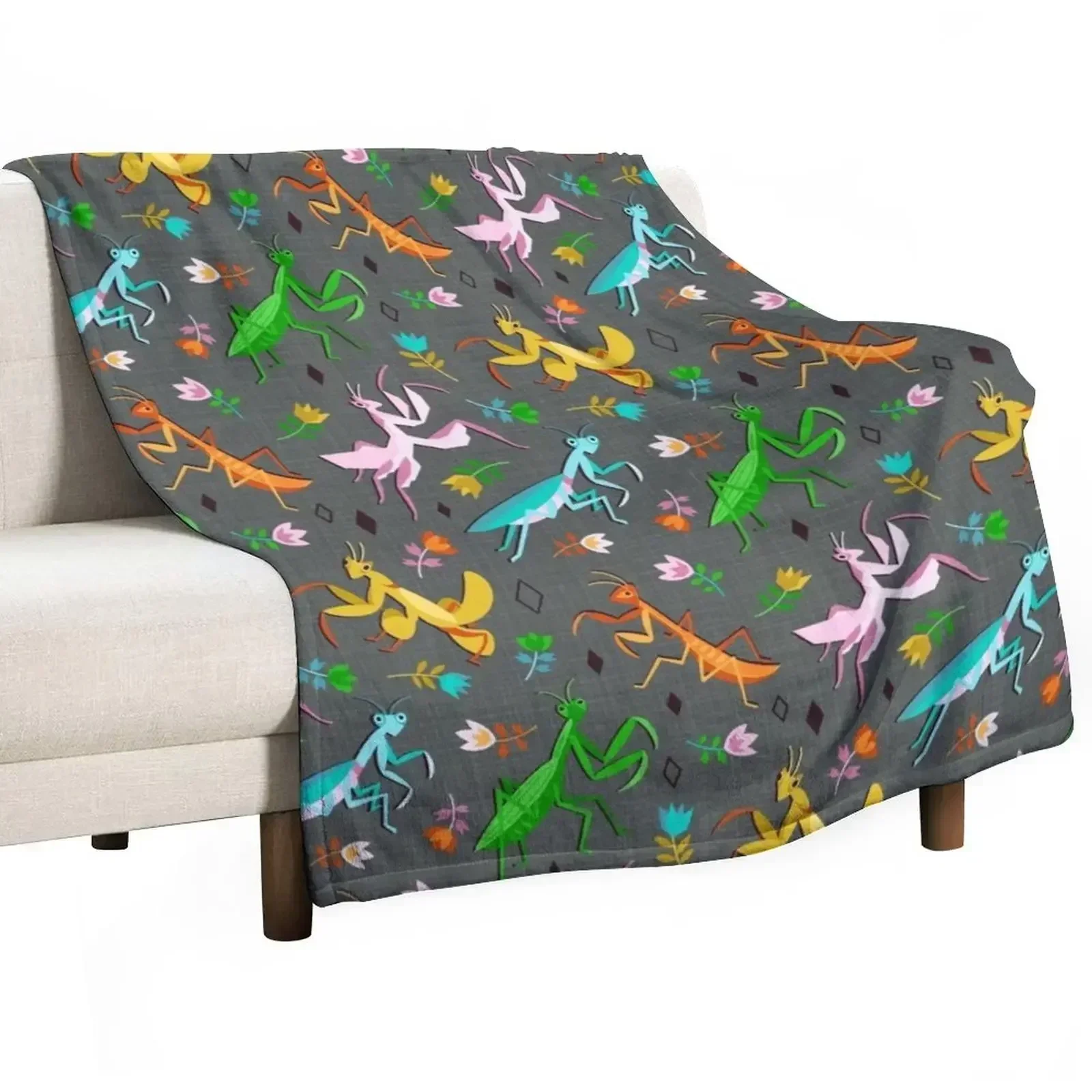 An Unordinary Array of Praying Mantises - Grey Throw Blanket halloween Cute Plaid Stuffeds Blankets
An Unordinary Array of Praying Mantises - Grey Throw Blanket halloween Cute Plaid Stuffeds Blankets
