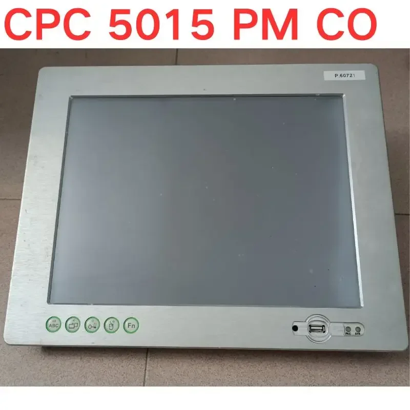 Second-hand test OK CPC 5015 PM CO industrial touch screen DVG-CPC5015 038-HW AE 00
Second-hand test OK CPC 5015 PM CO industrial touch screen DVG-CPC5015 038-HW AE 00