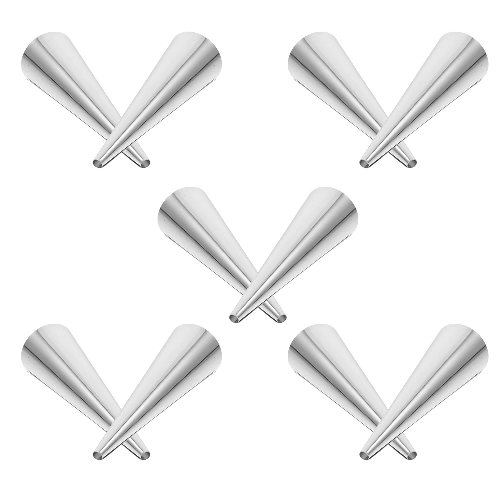 10Pcs Metal Pastry Mold Set Tubular Croissant Baking Mold Stainless Steel Cone Shaped Tools for Bread Making and Baking Projects
10Pcs Metal Pastry Mold Set Tubular Croissant Baking Mold Stainless Steel Cone Shaped Tools for Bread Making and Baking Projects