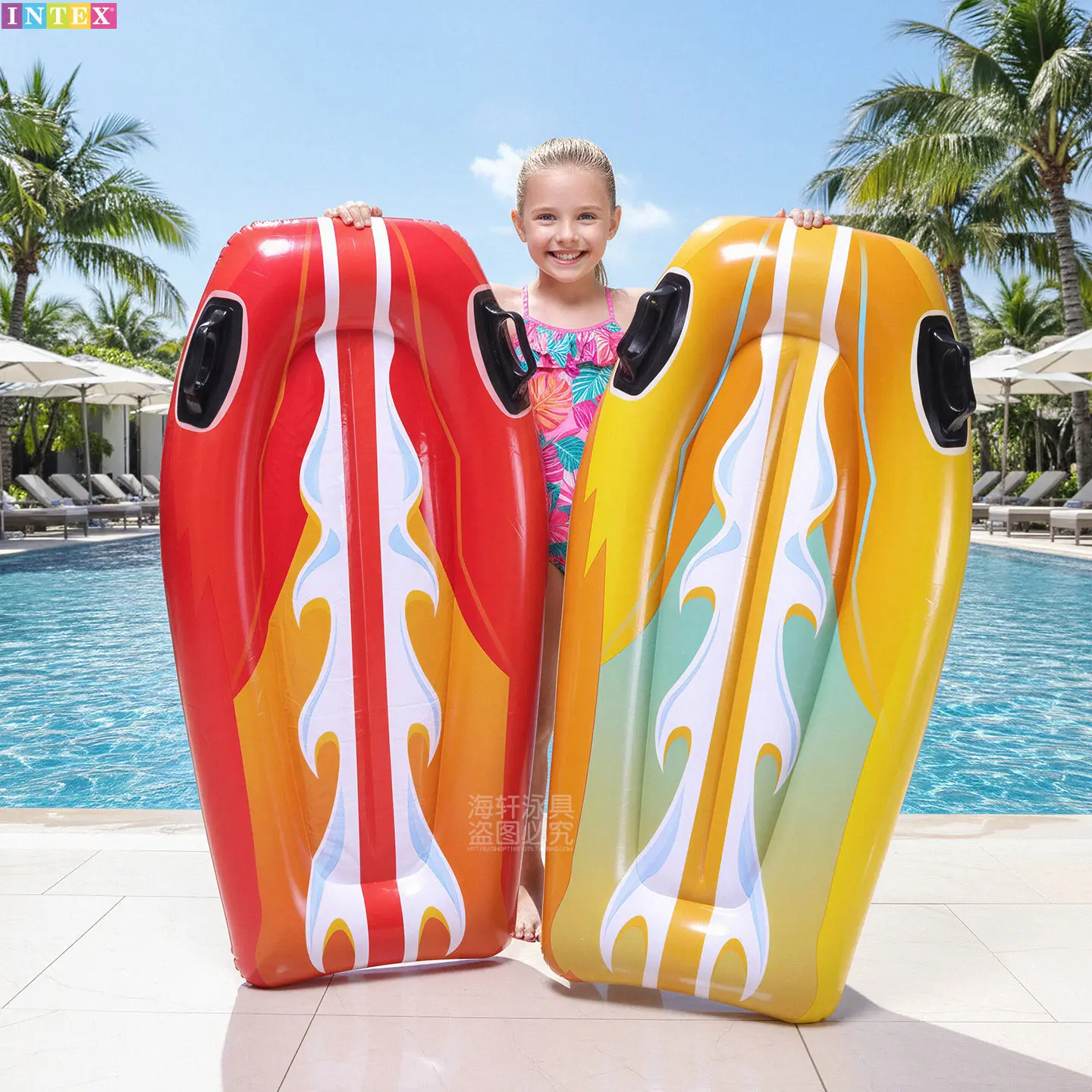 INTEX Children's Swimming Ring Inflatable Pool Row Bed Water Toys Surfing Mounts Water Floating Board
INTEX Children's Swimming Ring Inflatable Pool Row Bed Water Toys Surfing Mounts Water Floating Board