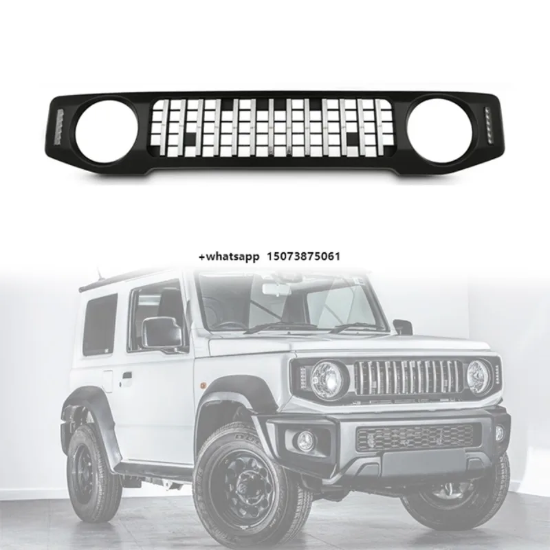 LUMA ABS Front Bumper Grille with LED Turn Light New Accessories for Jimny Sierra JB64 JB74 JC74 3/5Door 2019-2024
LUMA ABS Front Bumper Grille with LED Turn Light New Accessories for Jimny Sierra JB64 JB74 JC74 3/5Door 2019-2024