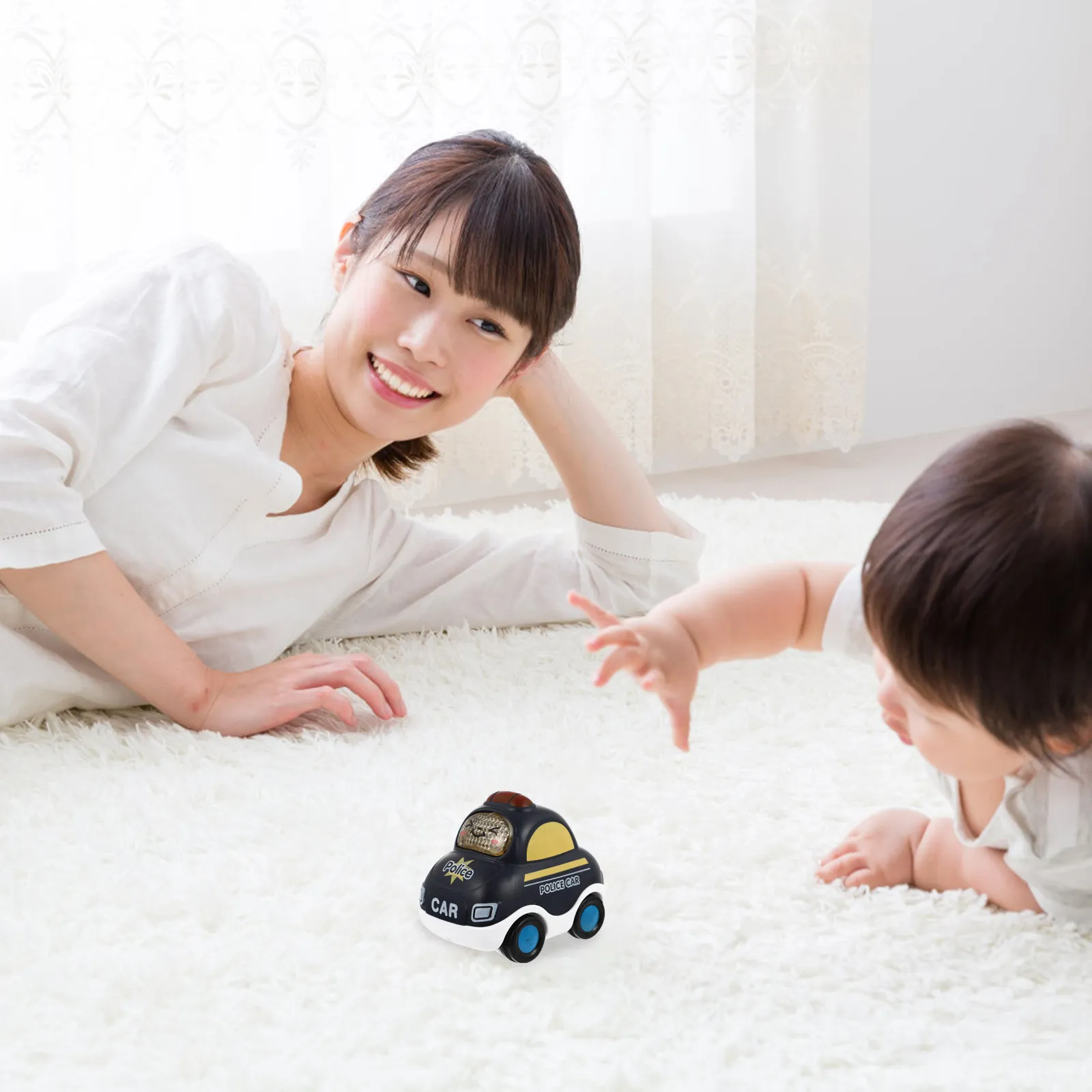 4Pcs Inertia-Powered Pull-Back Car Plastic Mini Vehicle for Kids Encourages Visual Development Color Shape Learning Fine Motor
4Pcs Inertia-Powered Pull-Back Car Plastic Mini Vehicle for Kids Encourages Visual Development Color Shape Learning Fine Motor
