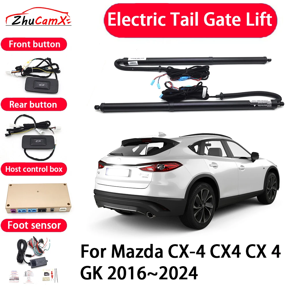 ZhuCamX Car Automatic Electric Tail Gate Lift Tailgate Assist System for Mazda CX-4 CX4 CX 4 GK 2016–2024
ZhuCamX Car Automatic Electric Tail Gate Lift Tailgate Assist System for Mazda CX-4 CX4 CX 4 GK 2016–2024