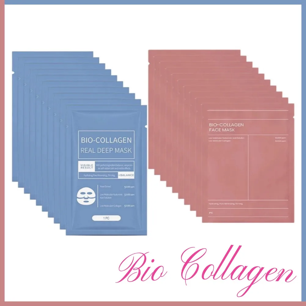 Real Deep Bio Collagen Mask Deep Moisturizing Hydrating Overnight Face Mask Refreshing Brightening firming Skin Care mask
Real Deep Bio Collagen Mask Deep Moisturizing Hydrating Overnight Face Mask Refreshing Brightening firming Skin Care mask