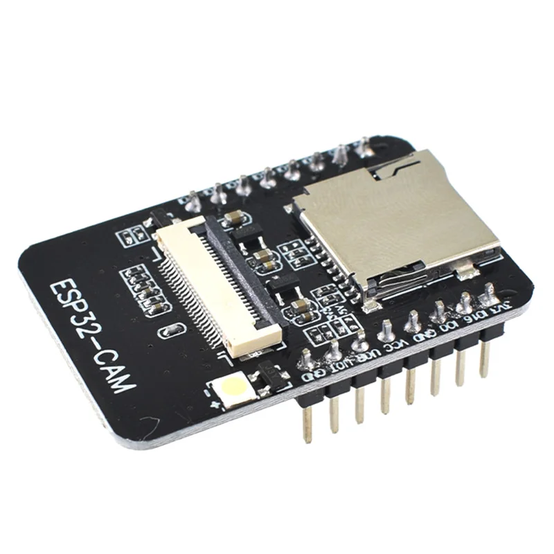 ESP32-CAM WiFi + Bluetooth-модуль ESP32 Последовательная плата разработки к WiFi с модулем камеры OV2640
ESP32-CAM WiFi + Bluetooth-модуль ESP32 Последовательная плата разработки к WiFi с модулем камеры OV2640
