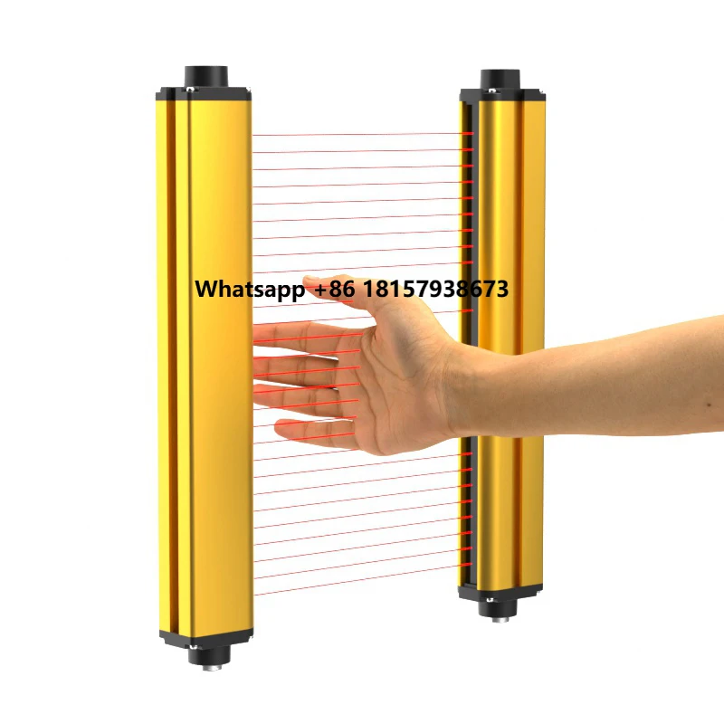 FGM-SN1420 Infrared Human Industrial Protection Device Automation Equipment Stamping Machine Safety Grating Photoelectric Sensor
FGM-SN1420 Infrared Human Industrial Protection Device Automation Equipment Stamping Machine Safety Grating Photoelectric Sensor