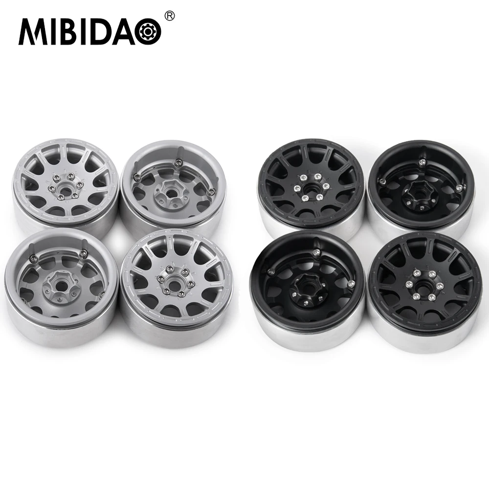 MIBIDAO 4 шт. 1,9-дюймовые диски из металлического сплава с замком для AXIAL SCX10 D90 CC01 TRX-4 1/10 RC Гусеничный автомобиль, детали для обновления модели автомобиля
MIBIDAO 4 шт. 1,9-дюймовые диски из металлического сплава с замком для AXIAL SCX10 D90 CC01 TRX-4 1/10 RC Гусеничный автомобиль, детали для обновления модели автомобиля