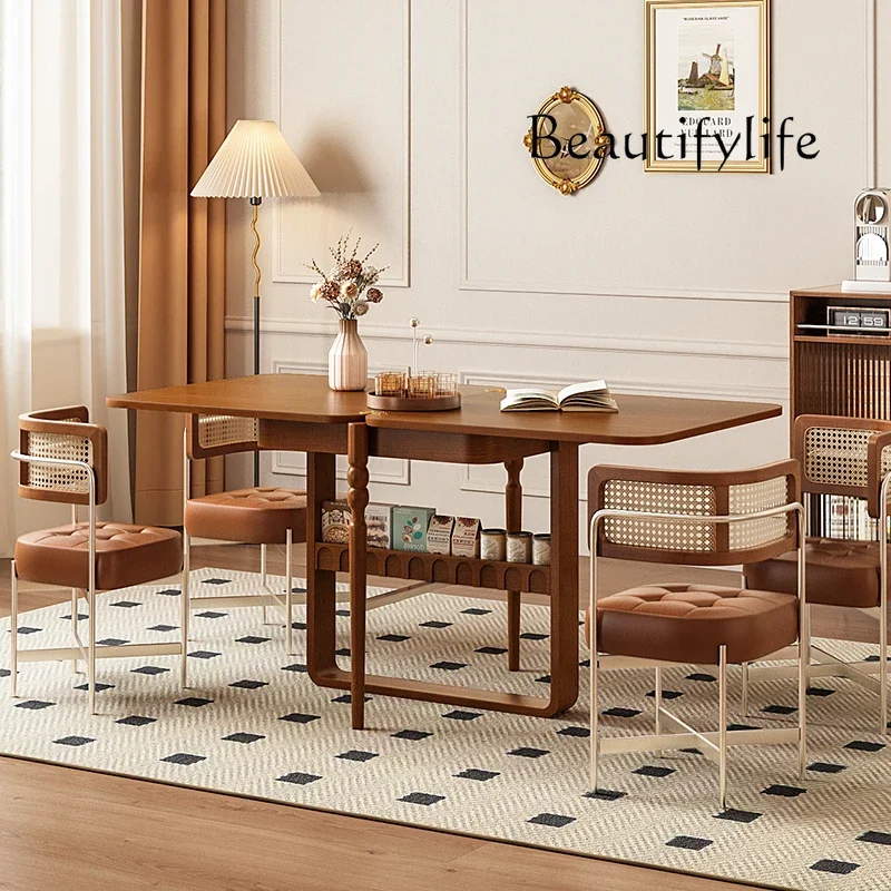 muebles para hogar French Style Multi-Functional Solid Wood Foldable Dining Table
muebles para hogar French Style Multi-Functional Solid Wood Foldable Dining Table