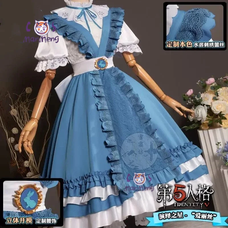 Репортер Косплей Алиса Игра Identity V Костюм Милое платье Лолиты Аксессуары Реквизит Очки Набор Вечеринка Карнавал Полный комплект для продажи
Репортер Косплей Алиса Игра Identity V Костюм Милое платье Лолиты Аксессуары Реквизит Очки Набор Вечеринка Карнавал Полный комплект для продажи