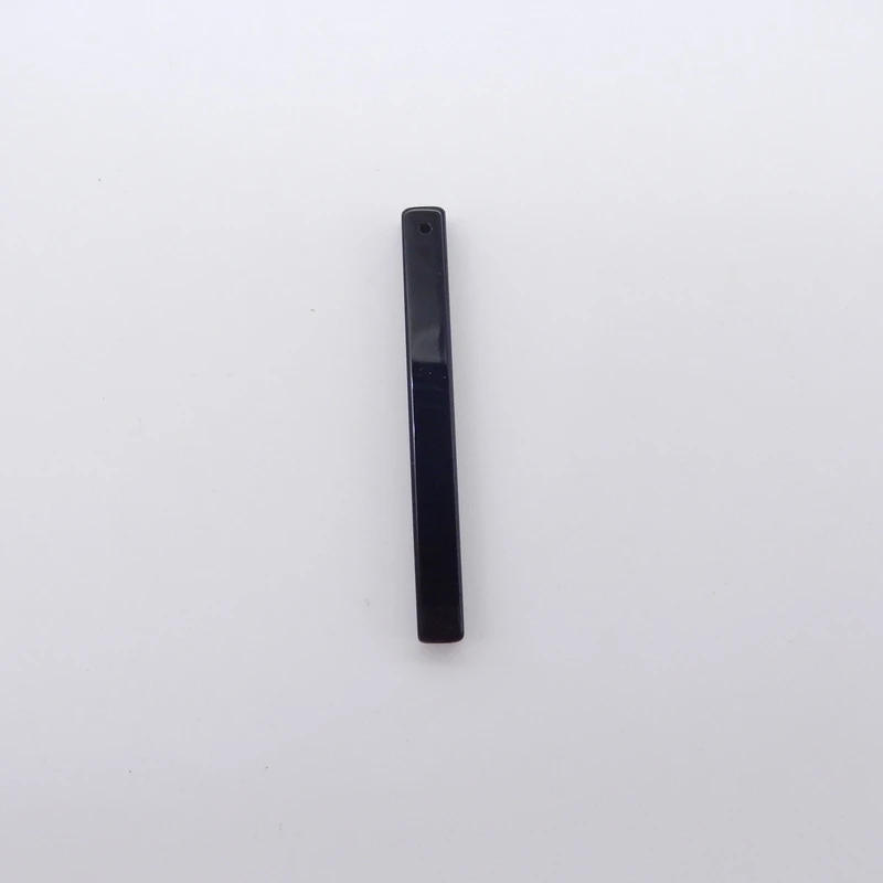 Natural Obsidian Long Pendant Bead 47x5mm Polished 3g DIY Jewelry Making Men's Gemstone Necklace Accessories
Natural Obsidian Long Pendant Bead 47x5mm Polished 3g DIY Jewelry Making Men's Gemstone Necklace Accessories