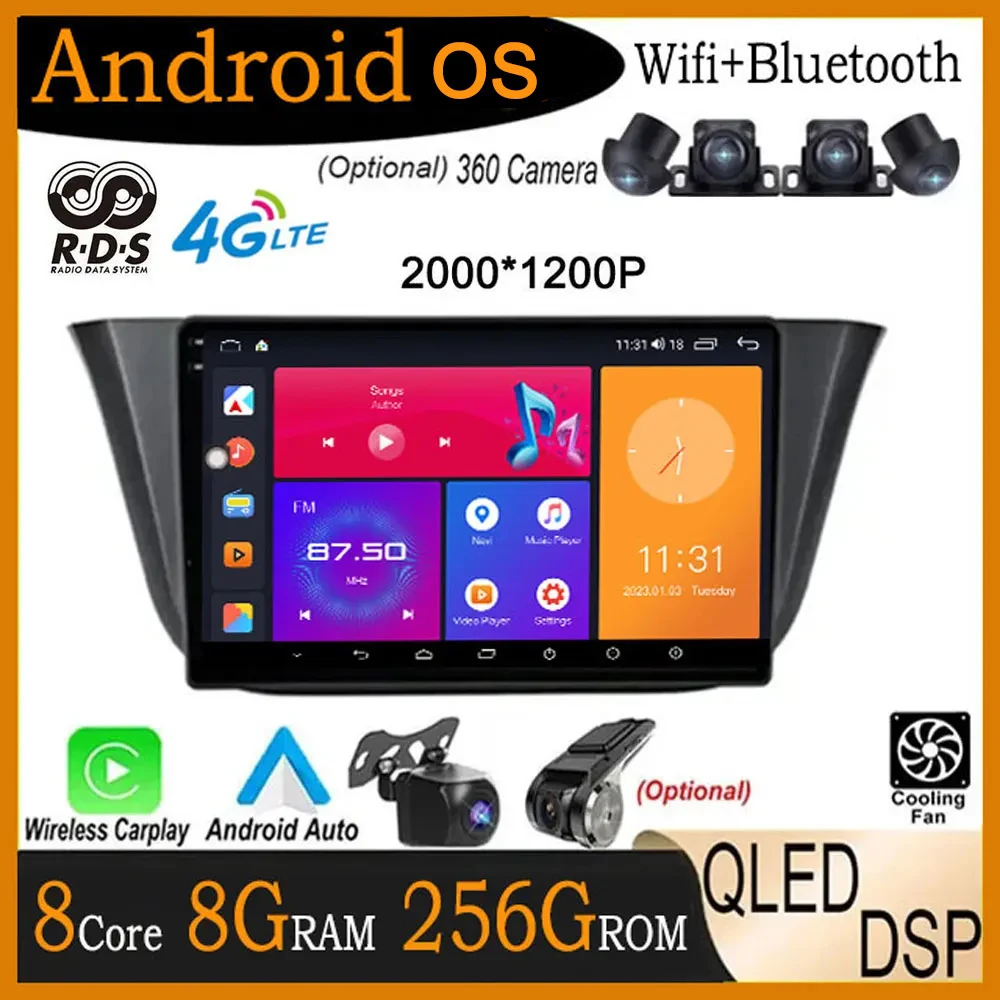 9" Android 14 Car Radio For Lveco Daily 2013-2021 4G LTE QLED Multimedia Video GPS BT Navigation Player DSP WIFI Carplay Auto
9" Android 14 Car Radio For Lveco Daily 2013-2021 4G LTE QLED Multimedia Video GPS BT Navigation Player DSP WIFI Carplay Auto
